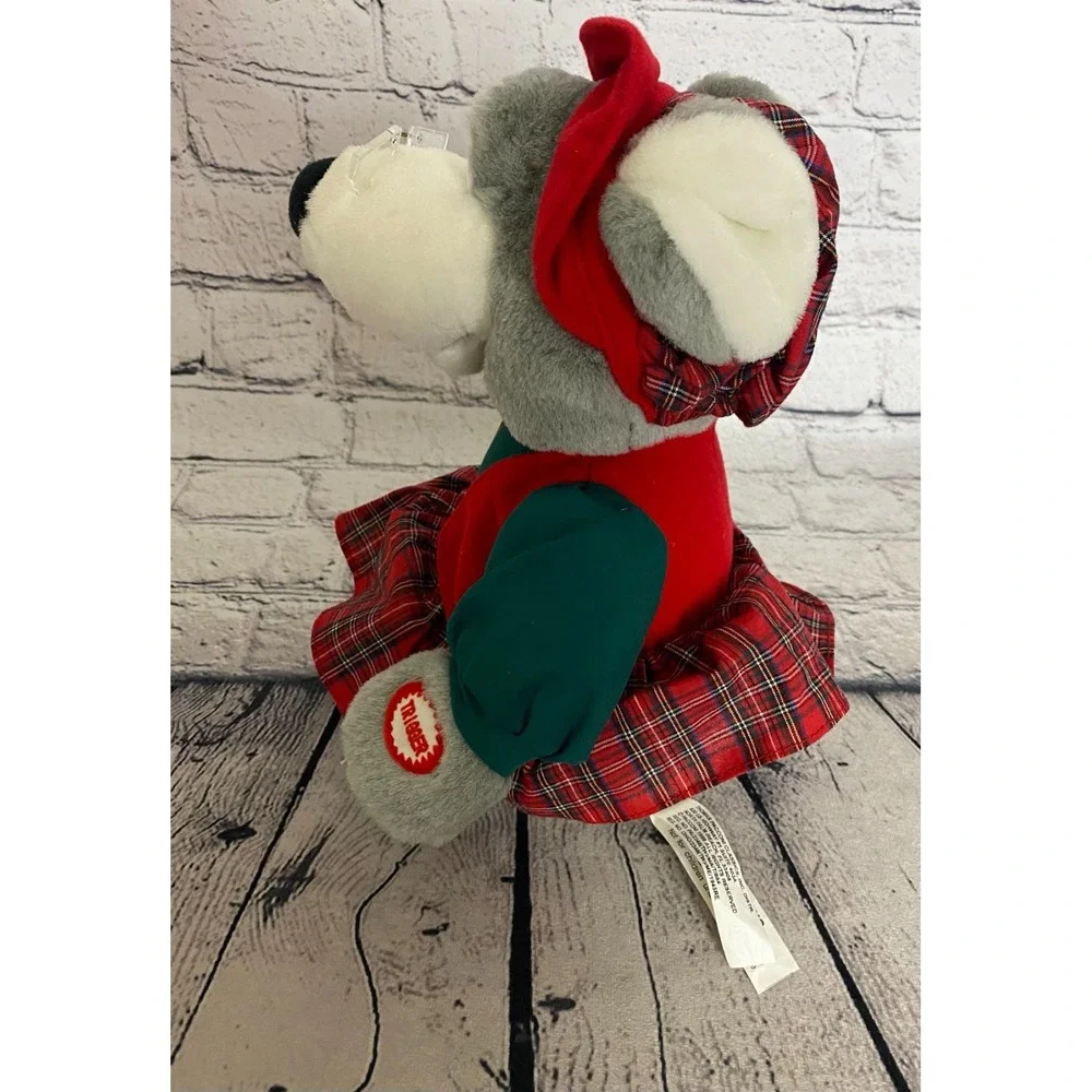 Thomas Pacconi Classic Mr &‎ Mrs Mouse Christmas Animated Plush Jingle Bells